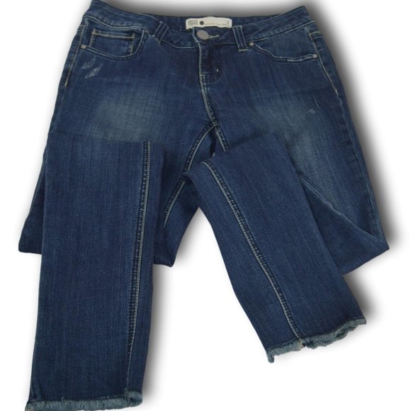RSQ Melrose Raw Cuff Ankle Jeans 3
